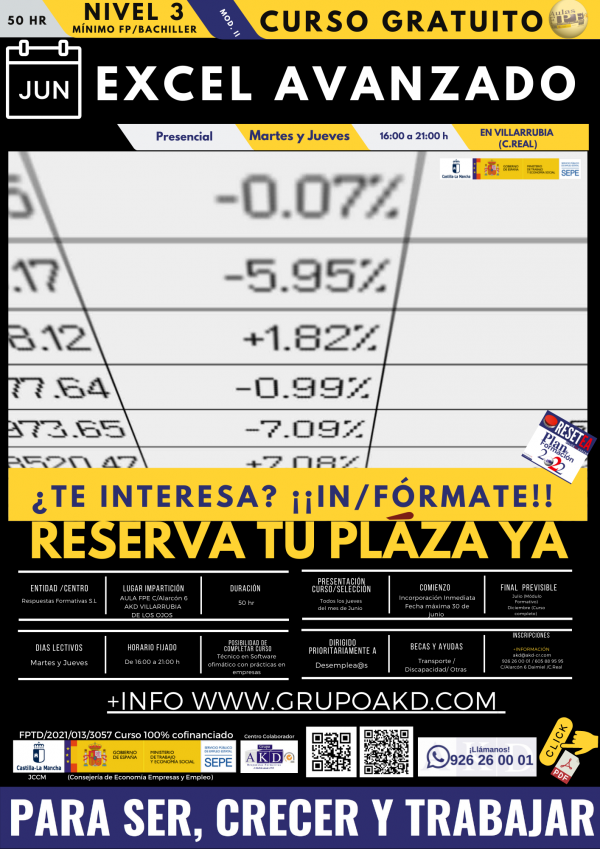 excel avanzado