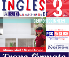 ingles para 3 años