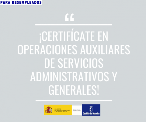 Curso de Operaciones Auxiliares de Servicios Administrativos y Generales