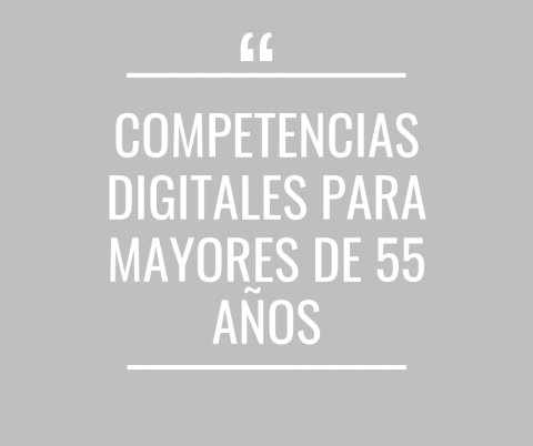 Competencias digitales para mayores de 55 años - Cerrado