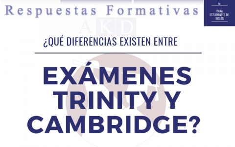 Formatos de examen Trinity y Cambridge