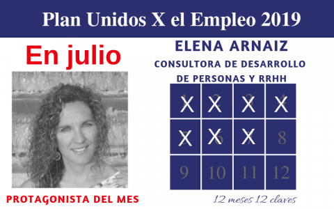 Protagonista UxE del mes de julio Elena Arnaiz